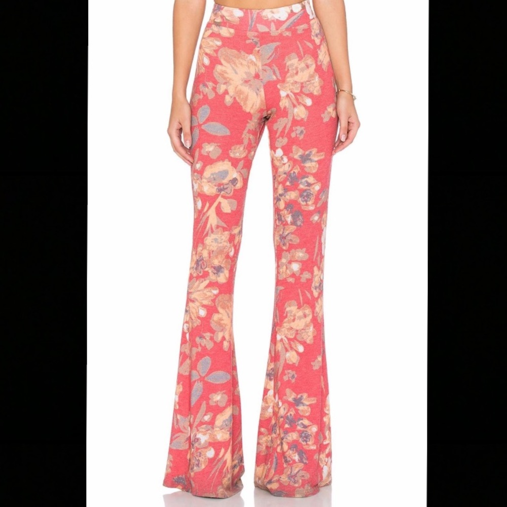 Somedays Lovin Bell bottom floral print pants
